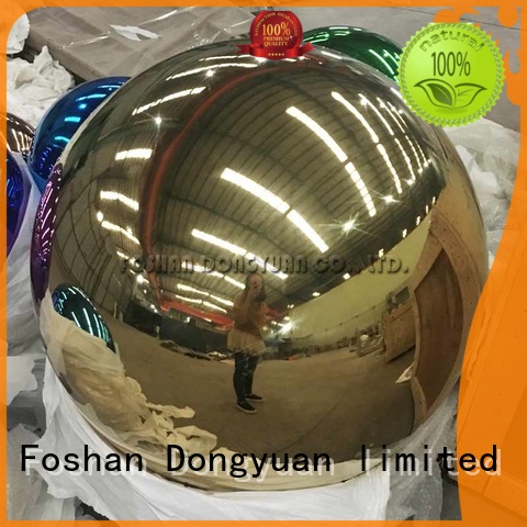 300mm Gold Gazing Stainless Steel Color Sphere