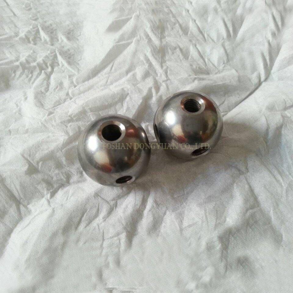 Mirror Burnished Stainless Steel Balls with Nut/Screw/Thread