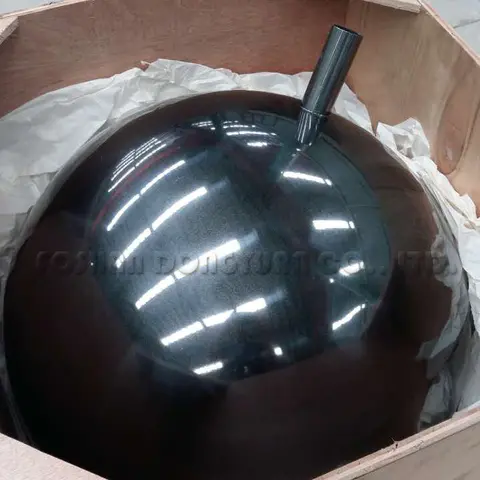 70CM Black Painted Stainless Steel Ball