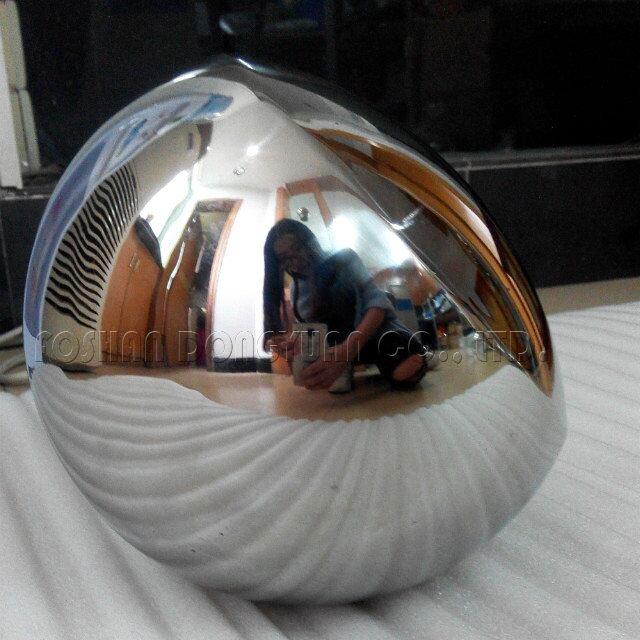 Polished Convex Stainless Steel Hollow Ball
