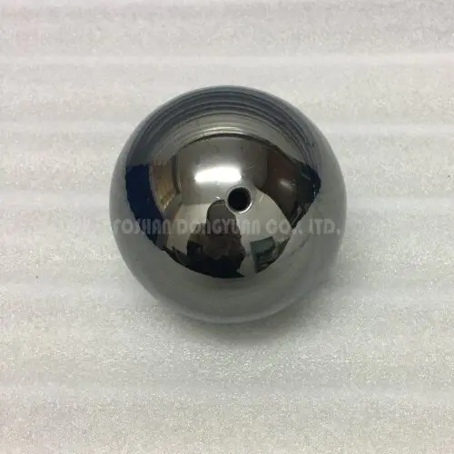3 Inch Black Polished Stainless Steel Hollow Ball with M4 Screw/Thread