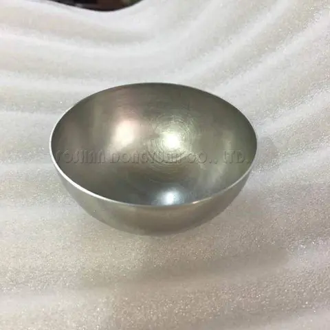 76mm Mirror Stainless Steel Half Ball