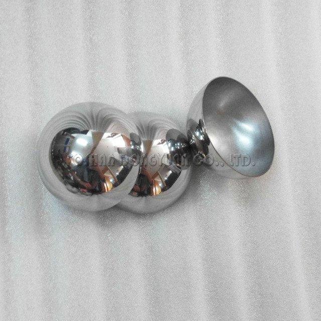 Food grade 304 stainless steel soap mold bath bomb mold with lip
