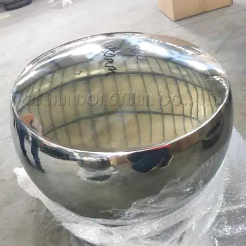 450mm Polished Convex Stainless Steel Hollow Ball