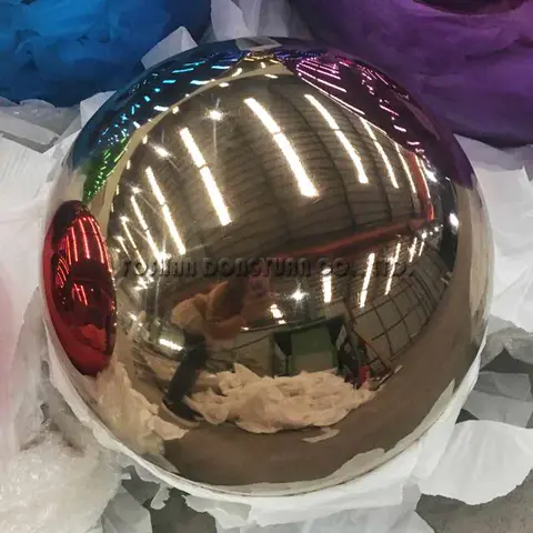 300mm Gold Gazing Stainless Steel Color Sphere