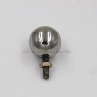 42mm Polished Stainless Steel Hollow Ball with Bar