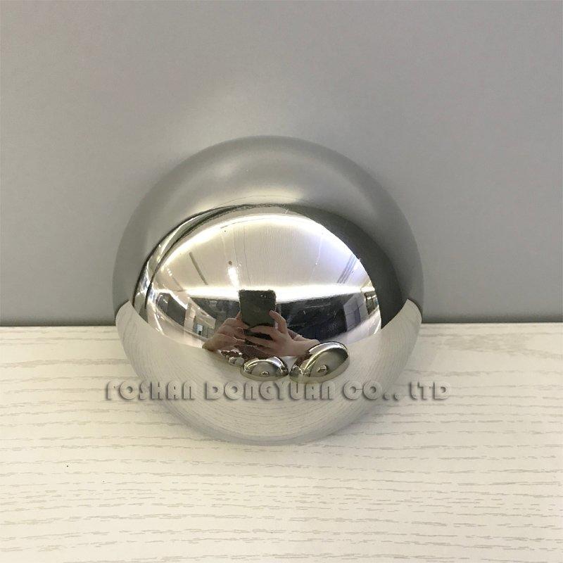 76mm/3 Inch Mirror Polished Stainless Steel Hemispheres