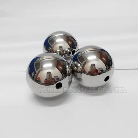 25mm Polished Stainless Steel Hollow Ball with Holes