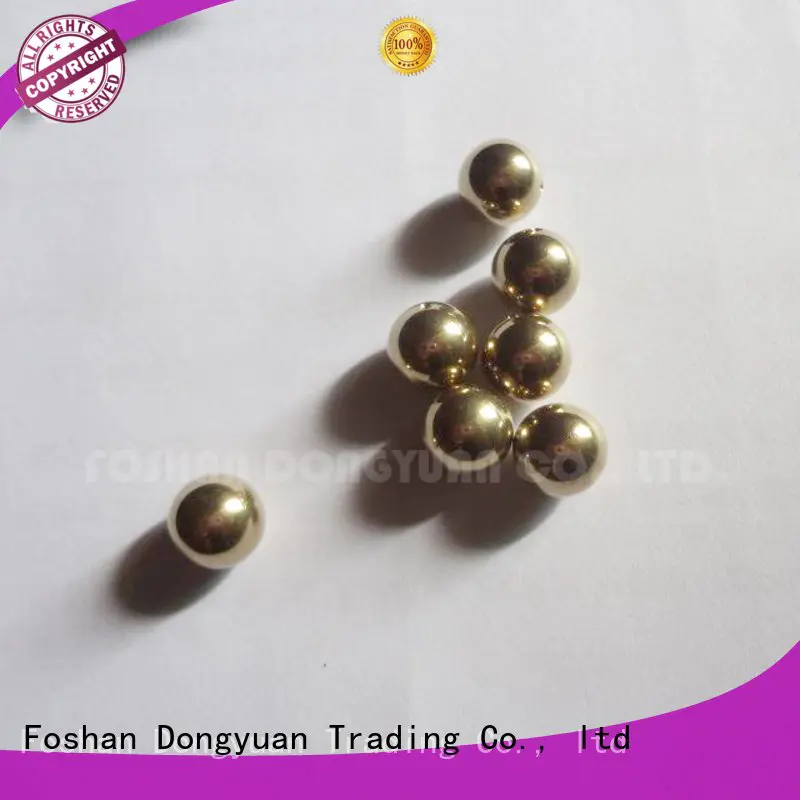 hollow metal balls hemispheres brushed DONGYUAN Brand small brass beads