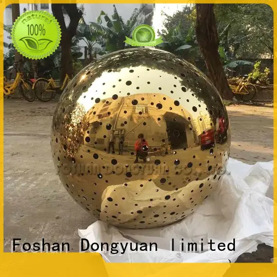 DONGYUAN polished abstract metal art manufacturer for street
