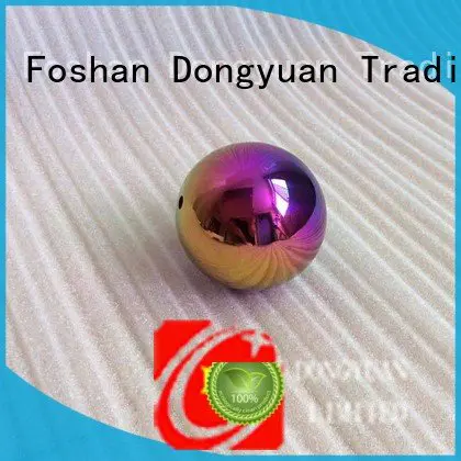 paintedgold 2 inch stainless steel balls white sphere DONGYUAN Brand