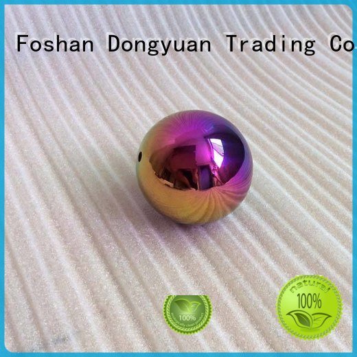 DONGYUAN hole mirror sphere 2 inch stainless steel balls basketball