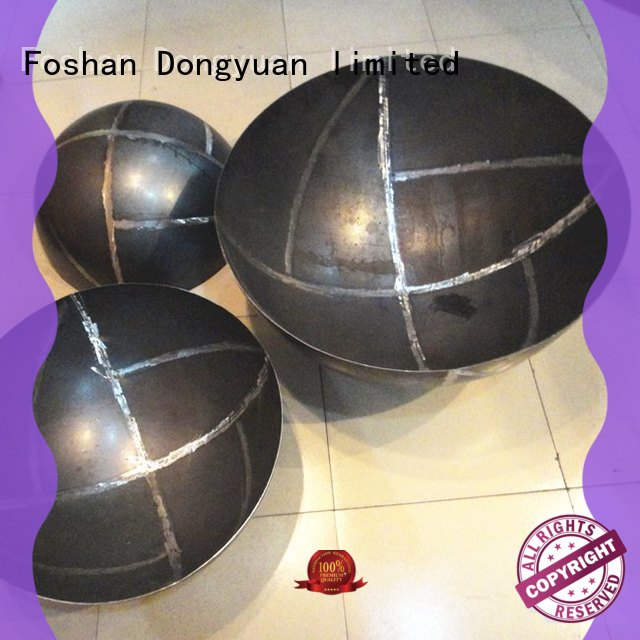DONGYUAN brushed stainless steel beads design for park