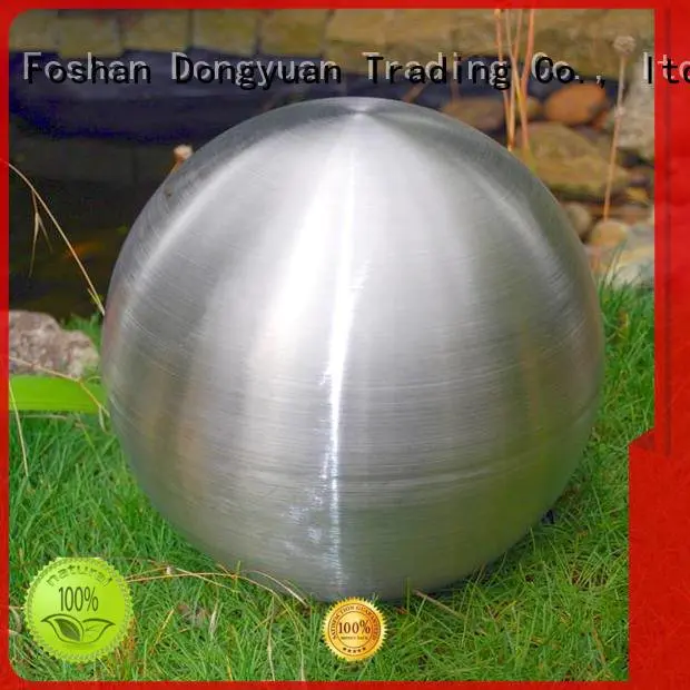 polished spun aluminum ballsphere matt