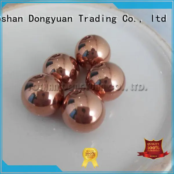 DONGYUAN Brand hemisphere copper large small brass beads spheres