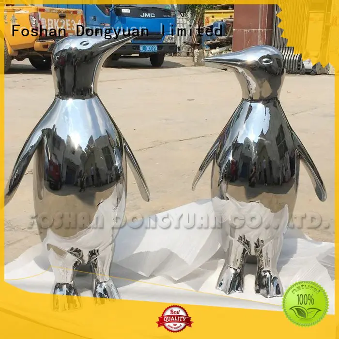 DONGYUAN acrylic recycled metal art customized for outdoor