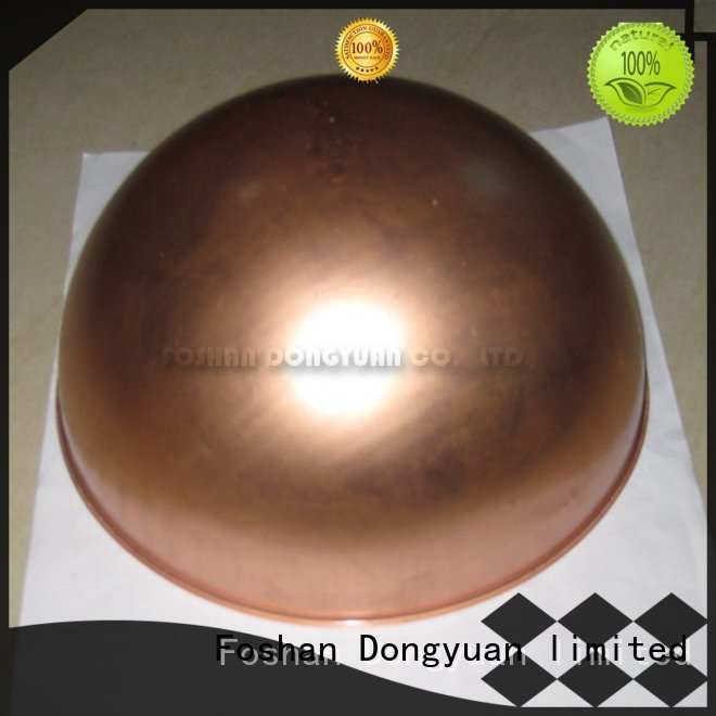 DONGYUAN solid decorative copper balls wholesale for square