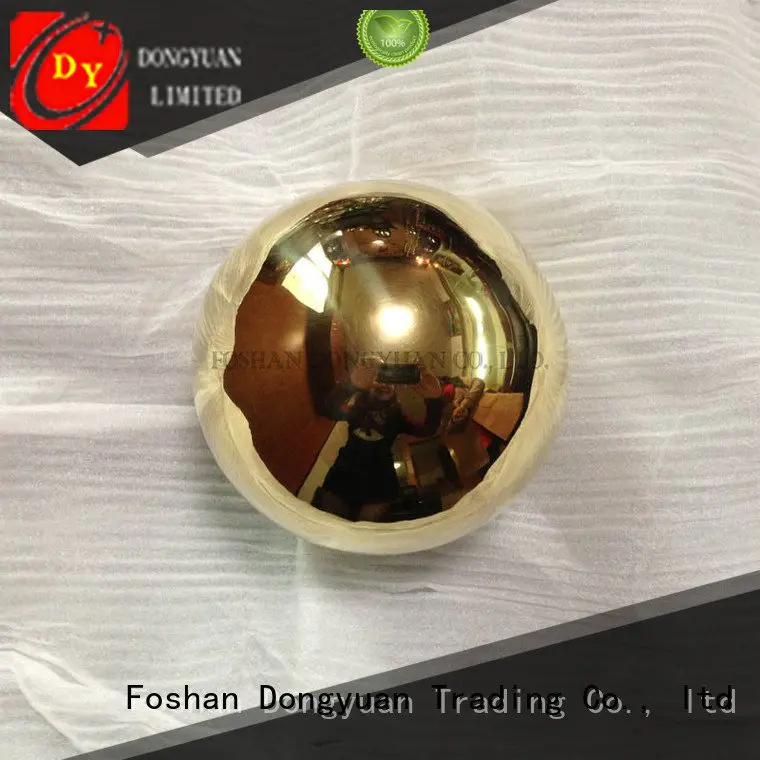 holes small brass beads solid ball DONGYUAN