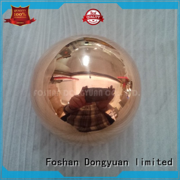 DONGYUAN inch solid copper beads factory price for park