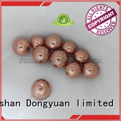 High-quality large hole copper beads large for sale for square