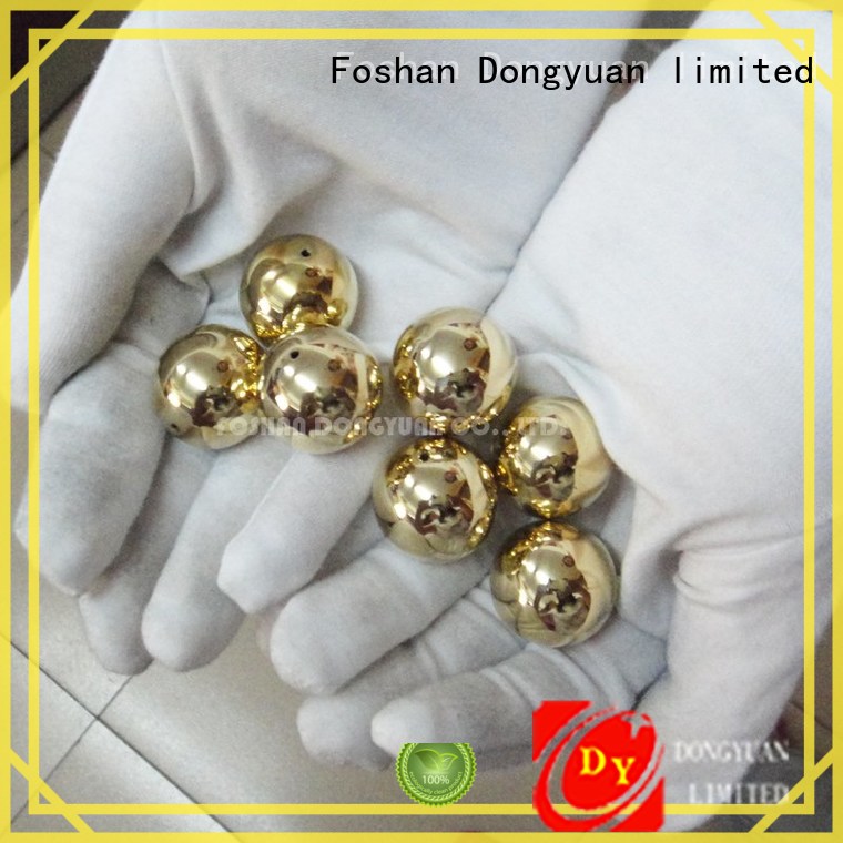 DONGYUAN welded large copper beads wholesale for street