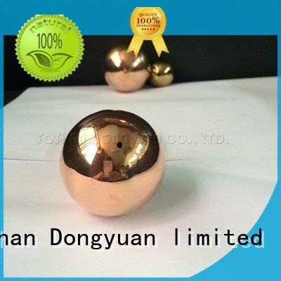 3 Inch Rose Gold Stainless Steel Hollow Ball with M2 Hole