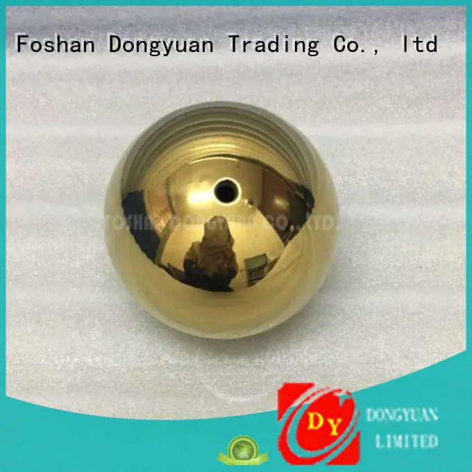 Custom big metal ball smooth light polished DONGYUAN