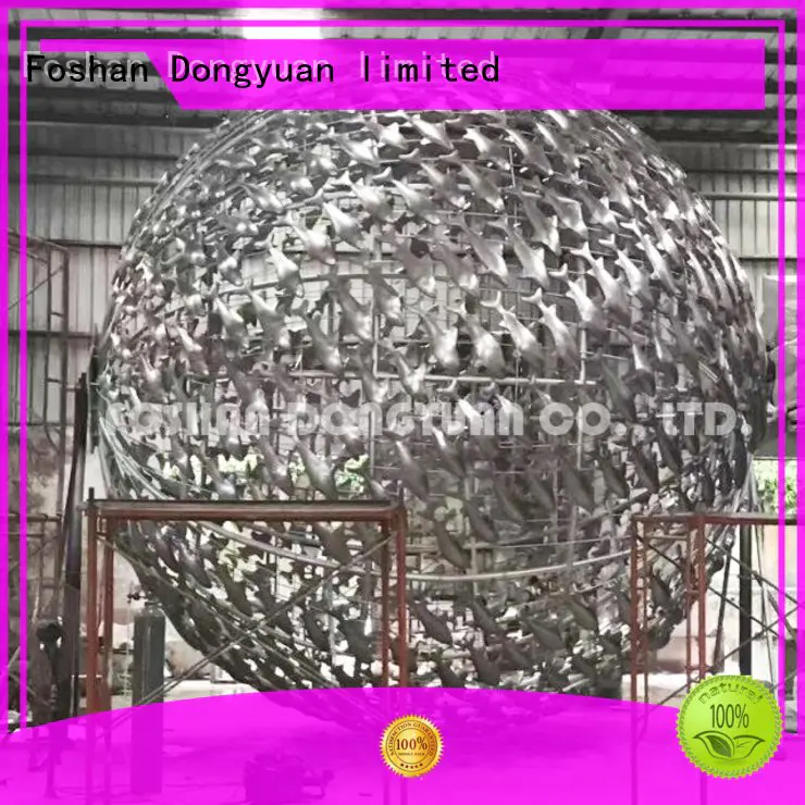 DONGYUAN office metal yard art inquire now for park