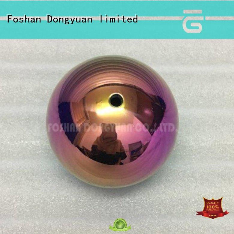 DONGYUAN paintedgold tiny steel balls factory for park