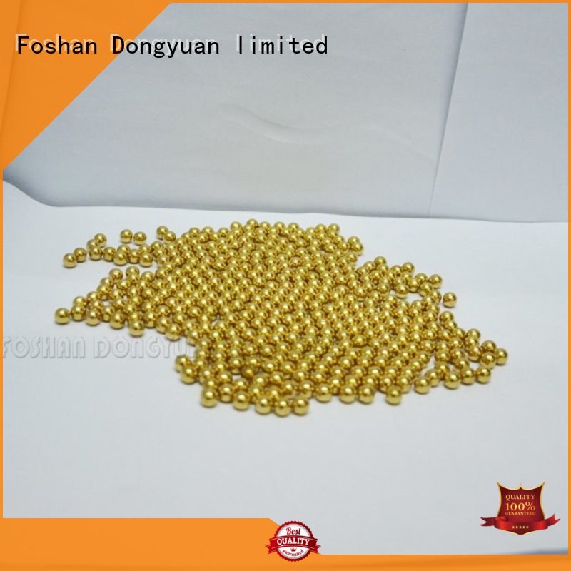 DONGYUAN threaded antique brass spacer beads design for square