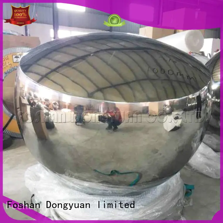 DONGYUAN large large hollow steel spheres factory price for indoor