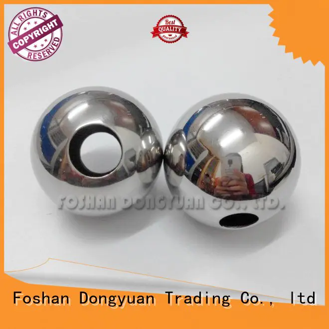 shiny outside DONGYUAN steel gazing balls
