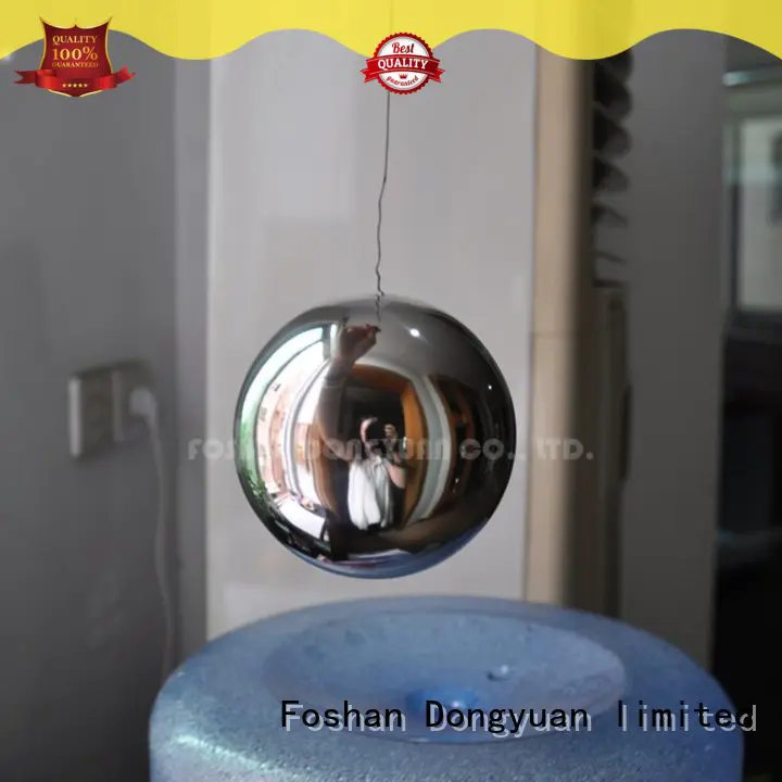 DONGYUAN 200mm hollow metal sphere suppliers for hallway