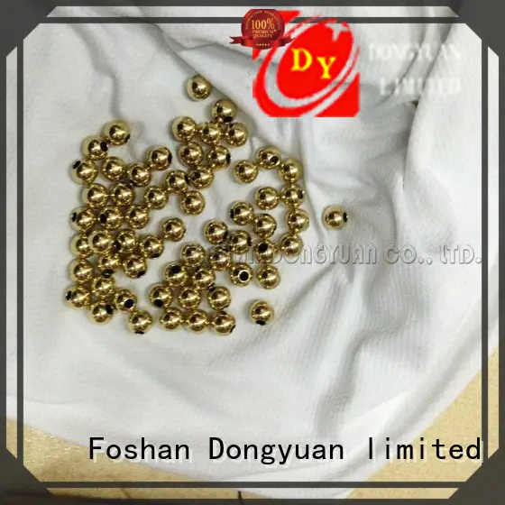 DONGYUAN 4ｍｍ small brass beads supply for square
