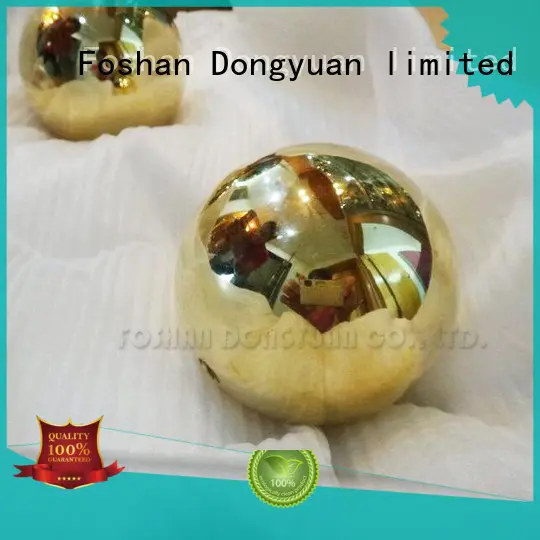 DONGYUAN 2mm large hole copper beads wholesale for park