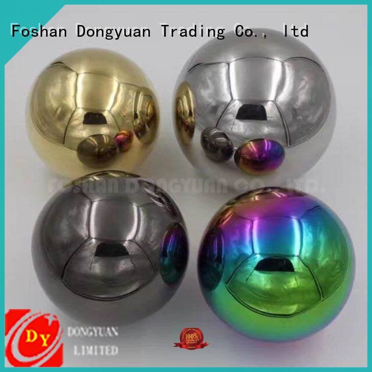 DONGYUAN Brand large feet mirror 2 inch stainless steel balls