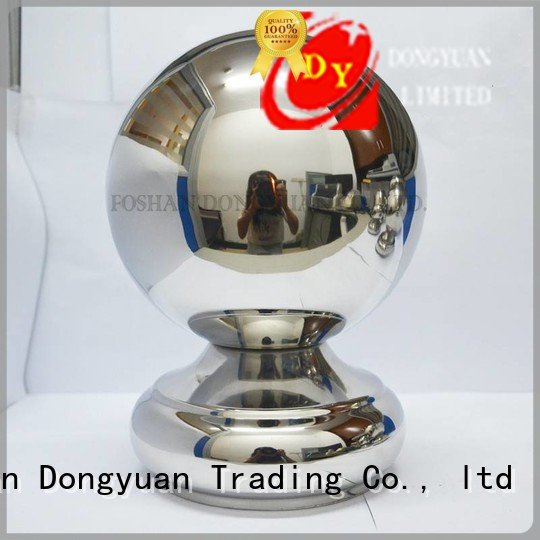 hemipshere plated thread DONGYUAN 2 inch stainless steel balls