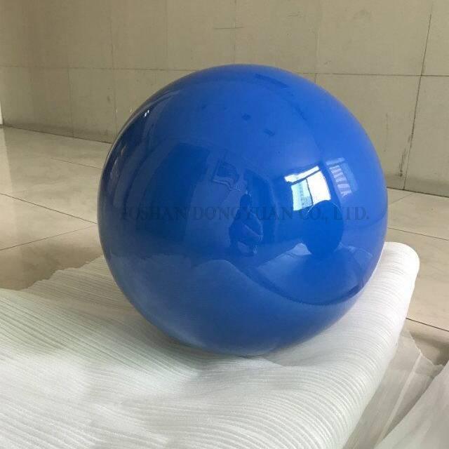 Painted Blue Hollow Stainless Steel Ball