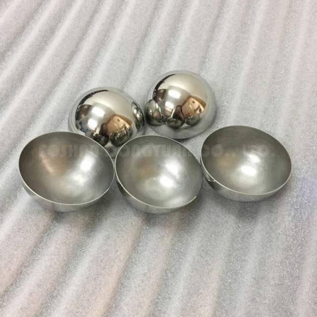 42mm & 51mm Polished Stainless Steel Bath Bomb Mold