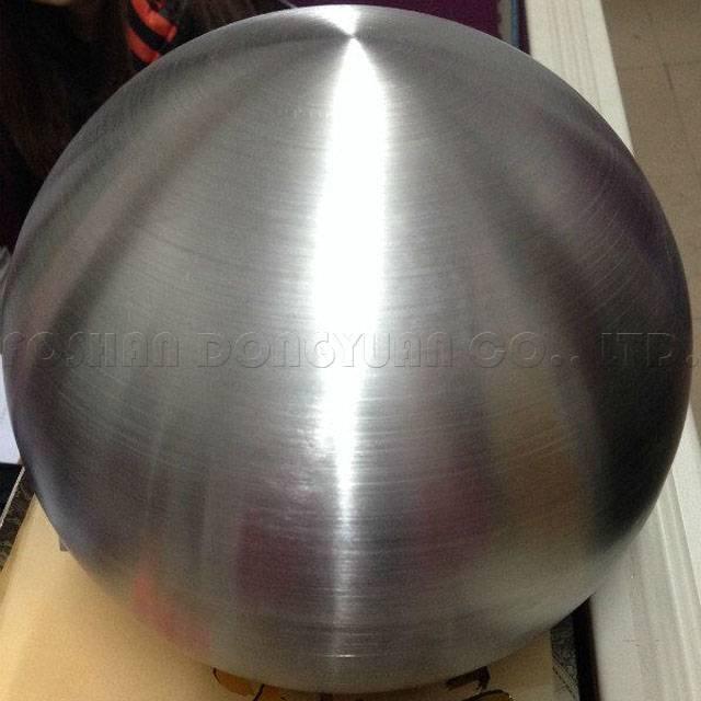 300mm Stainless Steel Hollow Brushed Ball/Sphere