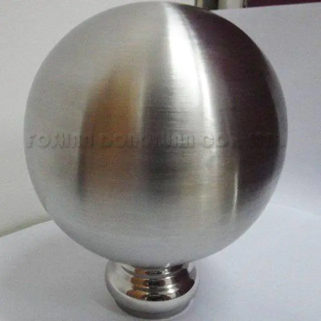 200mm Stainless Steel Hollow Brushed Ball/Sphere