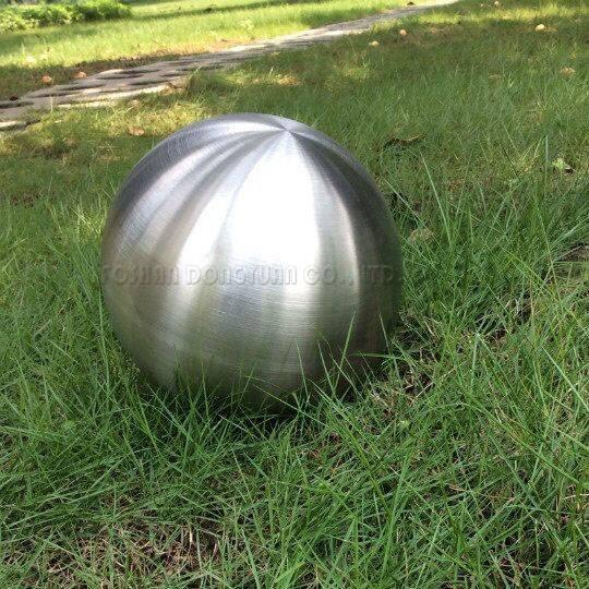 200mm Brushed Stainless Steel Ball