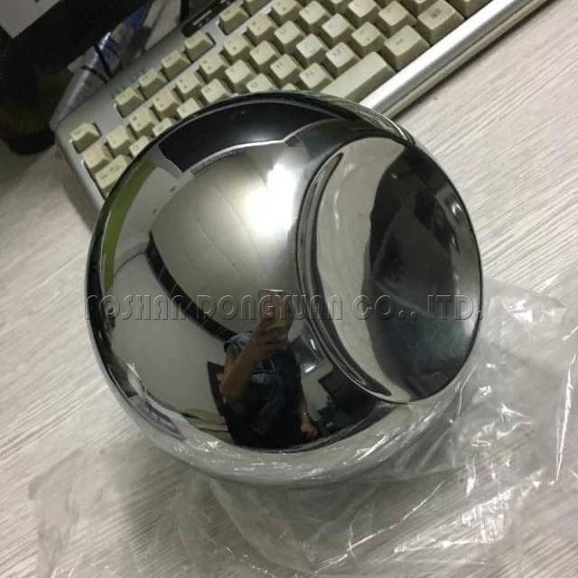 Polished Concave Stainless Steel Hollow Ball