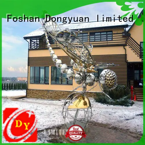 DONGYUAN large metal lawn sculptures with good price for plaza