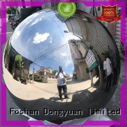 DONGYUAN shiny 300MM to 3000MM metal hollow balls manufacturers for hall