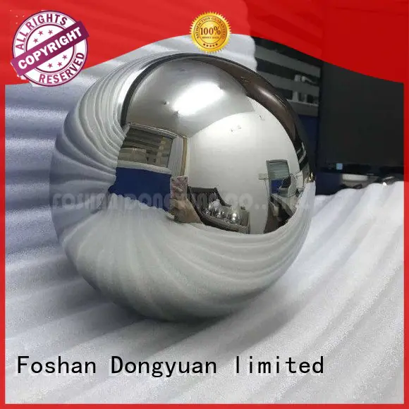 stand hollow steel balls fountain DONGYUAN company