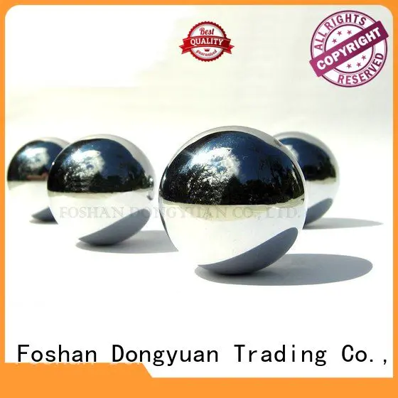 screw polished outside stainless DONGYUAN steel gazing balls