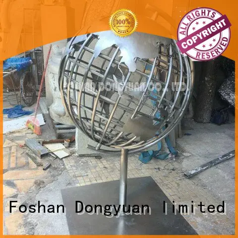 DONGYUAN ball abstract metal art for business for plaza