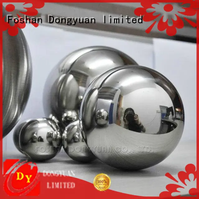 DONGYUAN polished hollow steel balls spheres supplier for hall