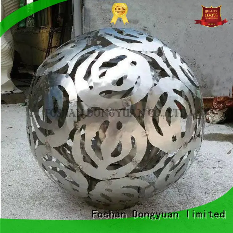 DONGYUAN 15 metal art sculptures for yard customized for square